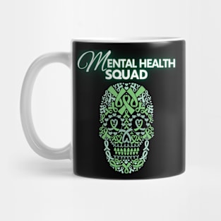 Mental Health Squad Awareness Week 2024 Men Women Kids Mug